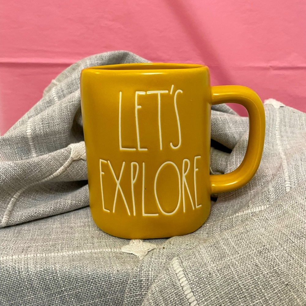 Rae Dunn “Let’s Explore” Mug